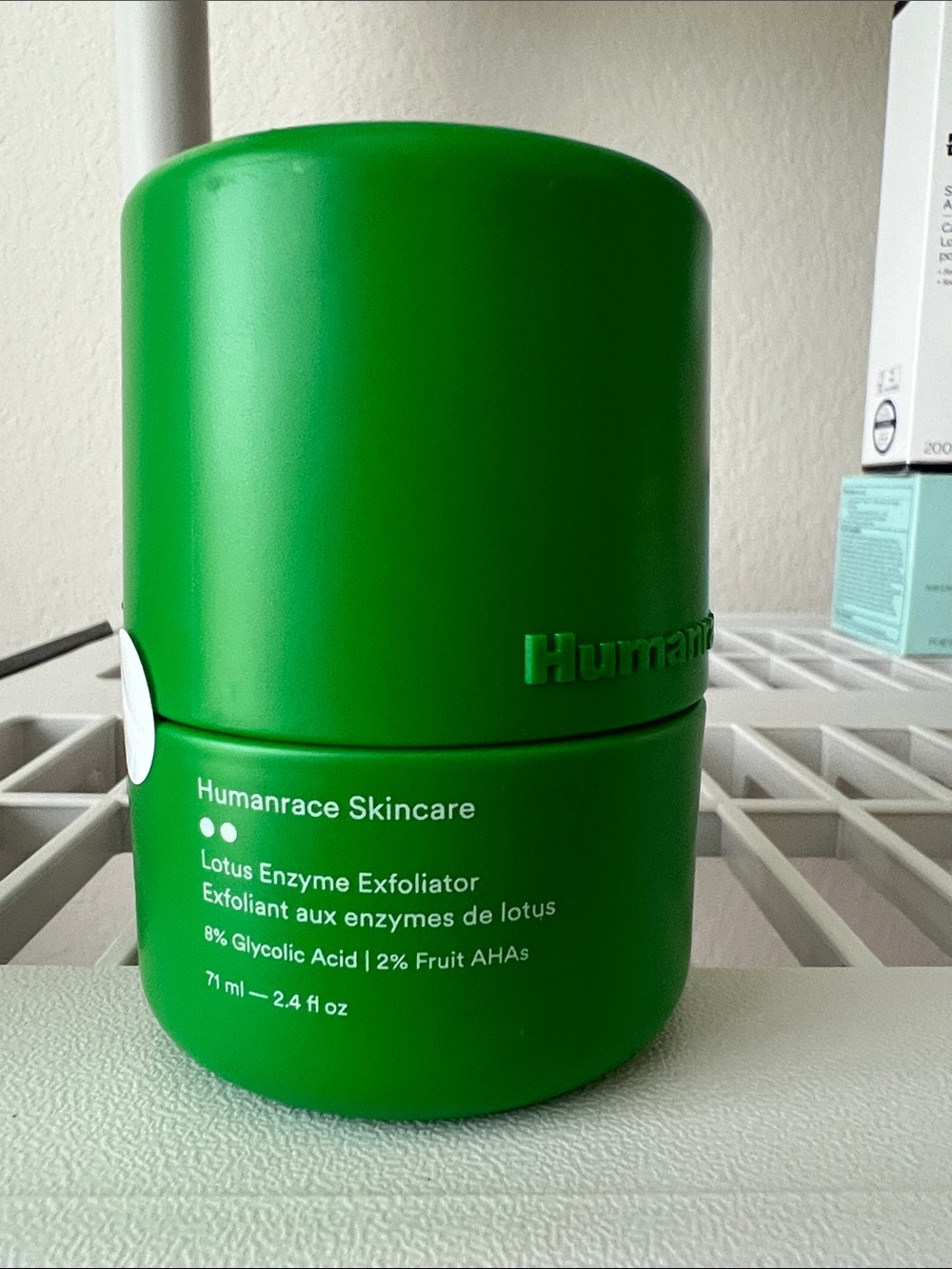 Humanrace Lotus Enzyme Exfoliator — Green